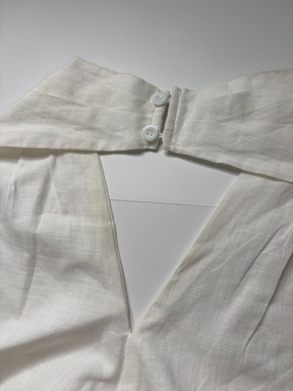 Petal & Pup Betsy Halterneck Maxi Dress White – US Small – NWT (repair needed) - Picture 10 of 16